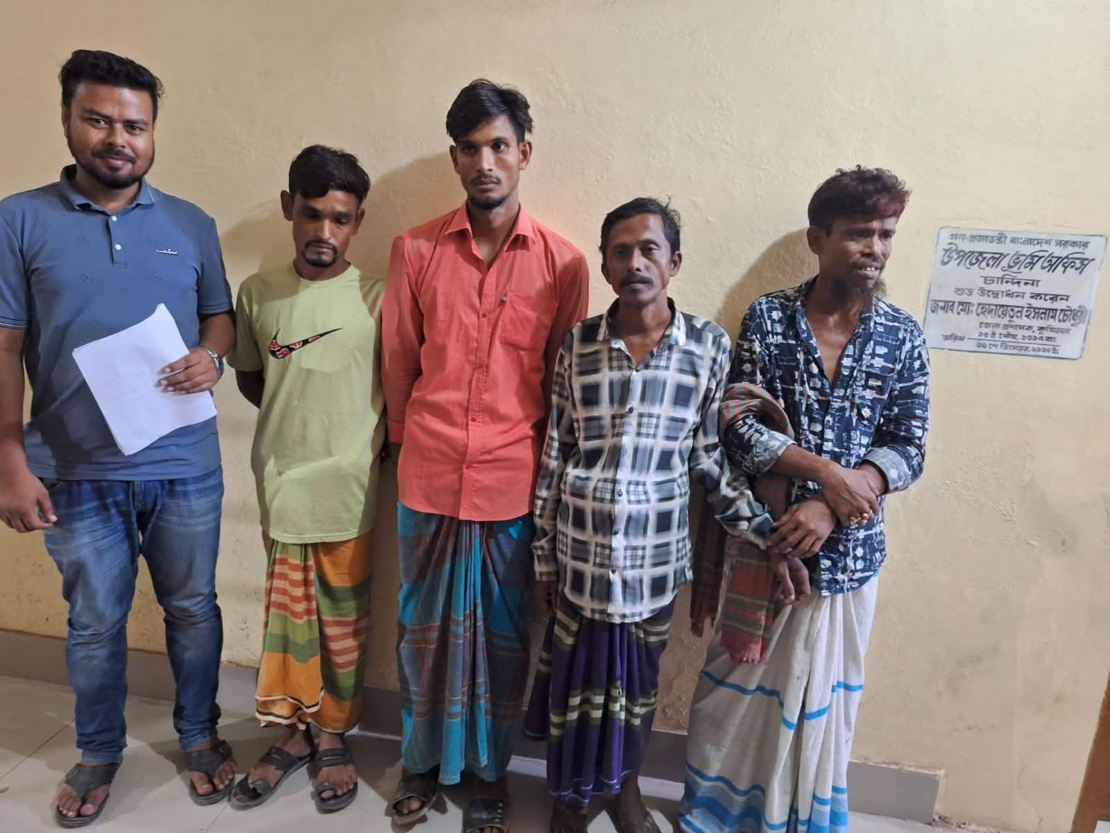 চান্দিনায় মাদকবিরোধী বিশেষ অভিযান: মাদক সেবনের অপরাধে ৪ জনের কারাদণ্ড